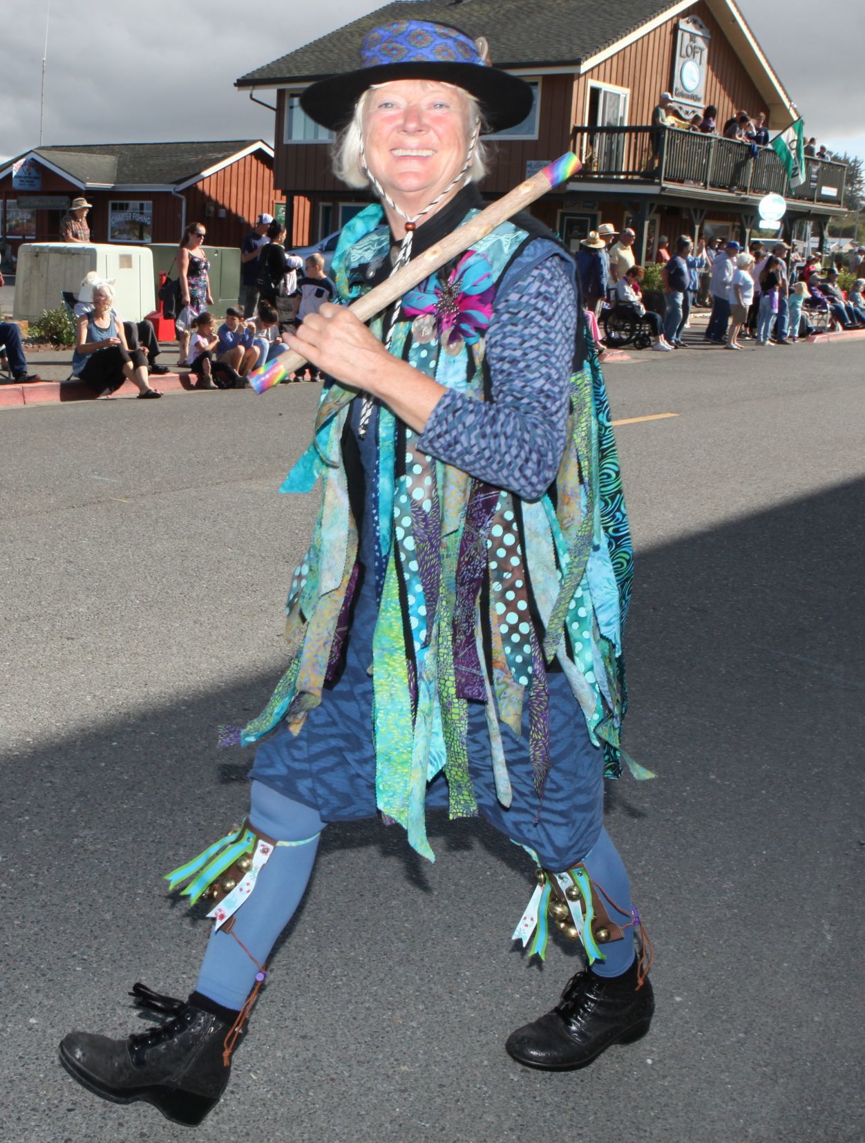 Cranberry Festival 2019 - Side of the Tide Morris dancer